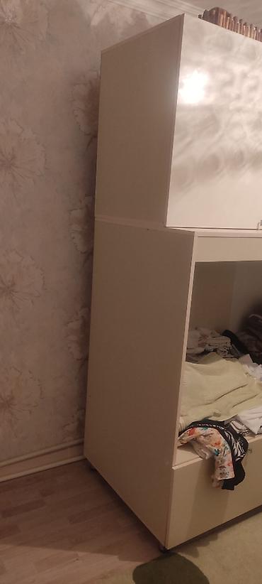 paltar işqafi: İşlənmiş, 4 qapılı, Bej, Açılan, Düz dolab — 2