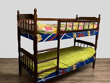 Iki mərtəbəli çarpayı hem boyuk hem usaqlar ucundurolculeri 90x 200