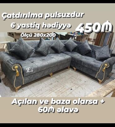 Divanlar: Künc divan, Yeni, Açılmayan, Bazasız, Ünvana pulsuz çatdırılma -da lalafo.az — 20 Divanlar: Künc divan, Yeni, Açılmayan, Bazasız, Ünvana pulsuz çatdırılma — 20