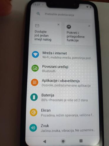 Motorola: Motorola Moto G7 Play, 32 GB, bоја - Crna, Otisak prsta, Face ID — 6