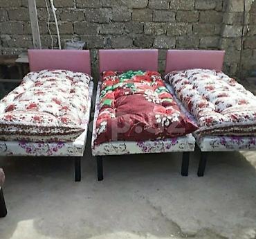 Çarpayılar: Kravat Teze hazırları var Çatdırılma münasib qiymete Bir neferlik — 9