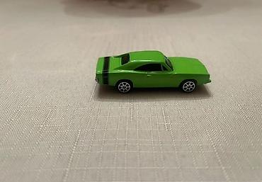 İncəsənət və kolleksiyalar: Yaşıl rəngli mini metal maşın modeli - Klassik muskul avtomobil — 4