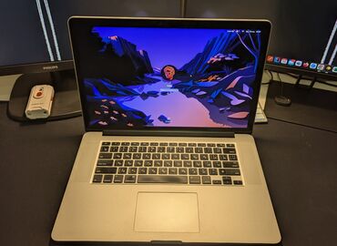 Ноутбуки: Ноутбук, Apple, 16 ГБ ОЗУ, Intel Core i7, 15.4 ", Б/у, Для несложных задач, память SSD