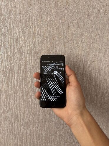 iw elanlari 2020: IPhone SE 2020, 64 GB, Jet Black, Barmaq izi, Simsiz şarj