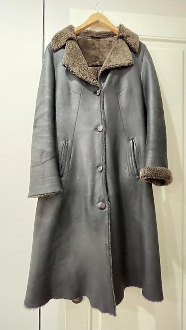 Дубленки: Две верхние вещи в темно‑серо/черной гамме. 1) Дубленка из — 1