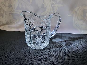 Čajnici: Bokal nov kristalni iz 70ih. Kristalni bokal,pun rad,sve na njemu — 1