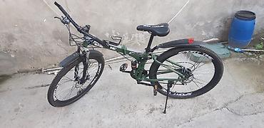 tap.az motorlu velosiped: 29luq dağ velosipedi. 21 skorost. Ortadan acilib baglanan. Tovuz — 1