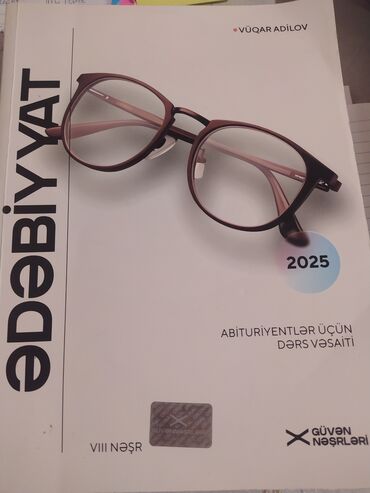 Учебная литература: Məhsul: “Ədəbiyyat – Abituriyentlər üçün dərs vəsaiti” (2025) Müəllif