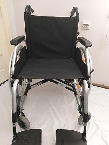 Invalidska kolica: Nemacka aluminijumska invalidska kolica poznate marke MEYRA, novi — 5