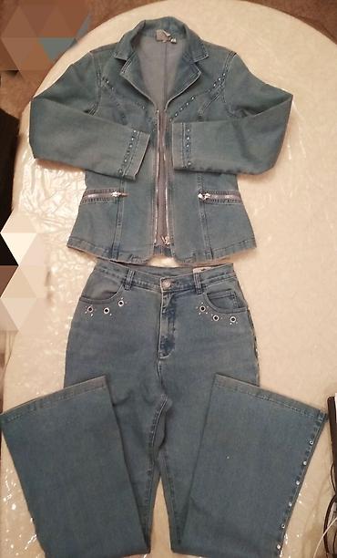 Отдам даром: Обмен на продукты : джинсовые жен., костюм, брюки, пиджак, куртка — 14
