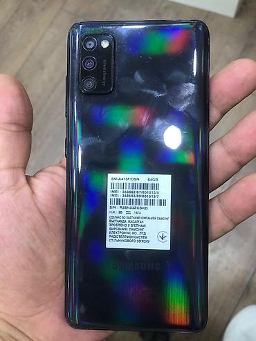 samsug a41: Samsung Galaxy A41, 64 GB, rəng - Göy, Barmaq izi, Sensor, İki sim kartlı — 3