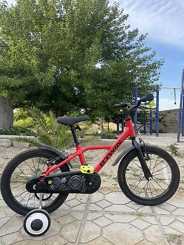 Velosipedlər: İşlənmiş İki təkərli Uşaq velosipedi 16", sürətlərin sayı: 1, Pulsuz çatdırılma — 1