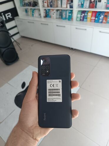 çox ucuz telefonlar: Xiaomi Redmi Note 11, 64 GB, rəng - Boz, 
 Barmaq izi