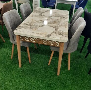 Masa və oturacaq dəstləri: Qonaq otağı üçün, Açılmayan, Dördbucaq masa, 4 stul -da lalafo.az — 9 Masa və oturacaq dəstləri: Qonaq otağı üçün, Açılmayan, Dördbucaq masa, 4 stul — 9