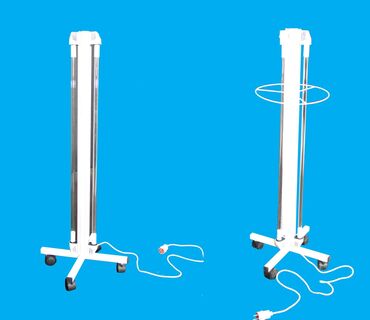 Медицинская мебель: Облучатель бактерицидный 2 ламповый передвижной Предназначен для