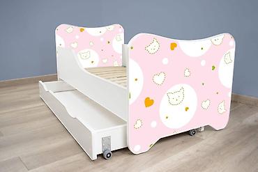 ellesse papuce: Dečiji krevet 140x70 cm Happy Kitty + Fioka Kitty - Šifra proizvoda — 1