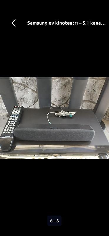kinoteatr samsung: Б/у Samsung Колонка, Тип - Умные, цвет - Черный — 6