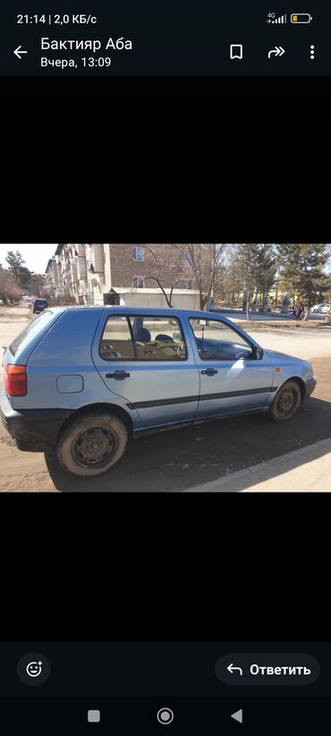 Volkswagen: Volkswagen Golf GTI: 1991 г., 1.8 л, Механика, Бензин, Седан