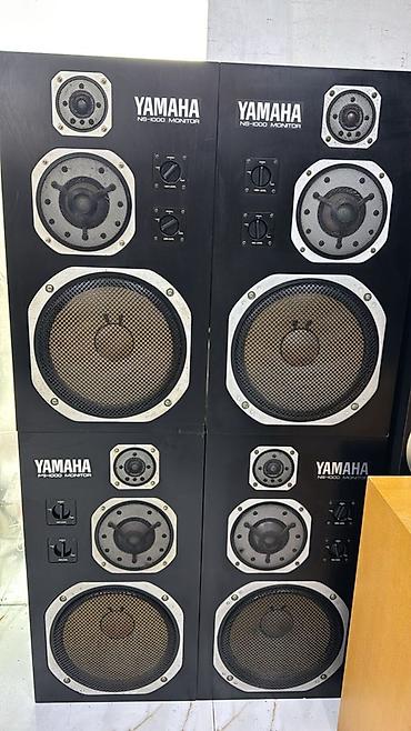 technics: Б/у Yamaha Колонка, Тип - Акустическая, цвет - Черный — 1