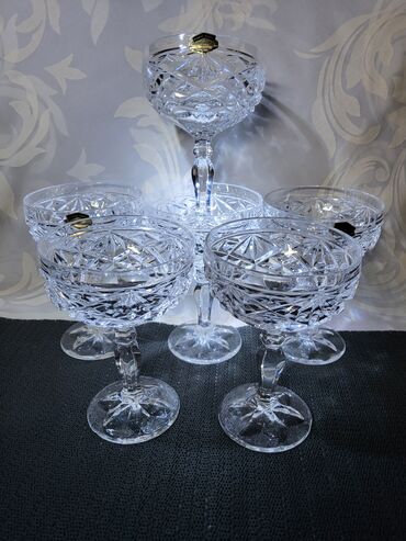 Čaše: Case kristal Zajecar za vino,rucni rad iz 70ih.godina. Case za — 6