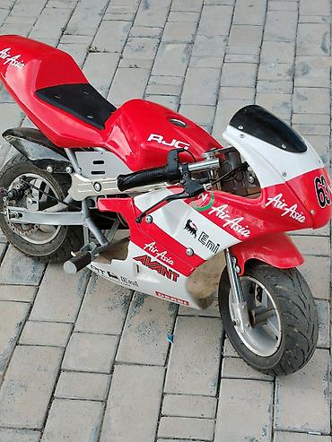 full bike: Mini motosiklet (pocket bike) – yarış stilində kompakt model - — 2
