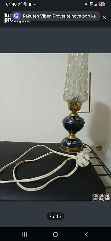 bulit: Stona lampa “Sarajevo – Umjetnički zanat” (Made in Yugoslavia) - — 6