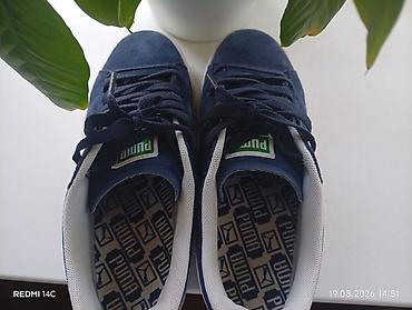 обувь лоферы: Мужские кроссовки, 38.5, 38, Puma, Новый, цвет - Синий, Самовывоз — 4
