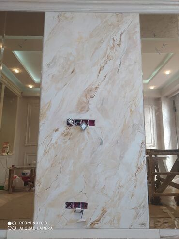 Malyar işləri: Маляр, штукатурка, декоративная штукатурка (венецианка), обои любой — 14