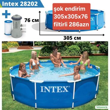 наруто баку: Yeni Karkas Hovuz Intex, 7.1 - 8 m, 4501 - 5000 l