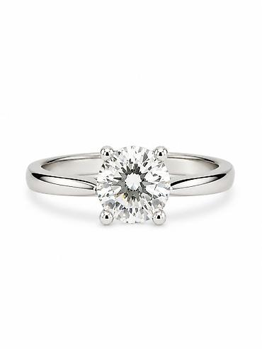 Название: Кольцо «Royal Solitaire» из белого золота 750 Категория