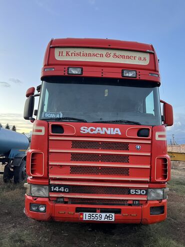 шины на тракторный прицеп: Тягач, Scania, 2000 г., Без прицепа
