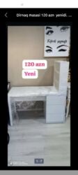 Digər biznes avadanlığı: Manikür masa.Təcili satılır 120 azn yenidir istifade edilmeyib. Ünvan — 7