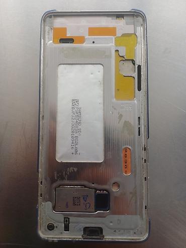 s10 5g: Samsung Galaxy S10 5G, 128 GB, rəng - Ağ, Sənədlərlə, Simsiz şarj, Zəmanət — 1