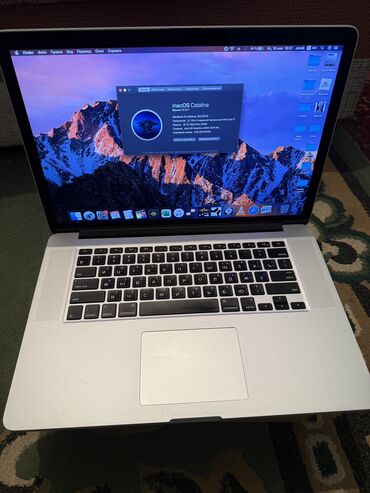 macbook pro 2015 цена: Ноутбук, Apple, 16 ГБ ОЗУ, Intel Core i7, 15.4 ", Б/у, Для работы, учебы