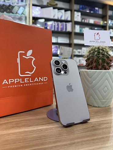 IPhone 15 Pro, 128 GB, Gümüşü, Face ID
