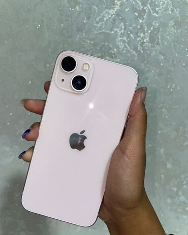 чехол на 12 мини: IPhone 13, Б/у, 128 ГБ, Розовый, Зарядное устройство, Кабель, Коробка, 96 %