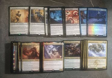 Настольные игры: Magic the Gathering: ориг. карты на рус. языке, кубики Распродажа