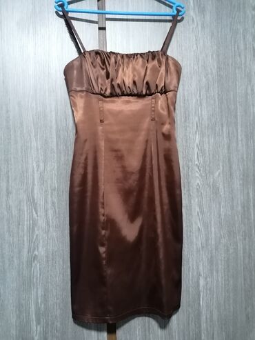 kućne haljine: S (EU 36), M (EU 38), color - Brown, Evening, With the straps
