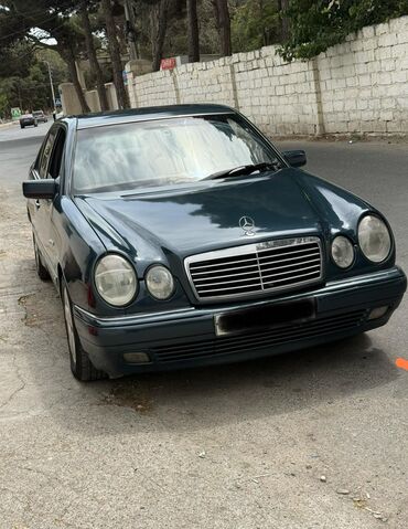 диски мерседес амг оригинал: Mercedes-Benz E-Class W210 sedan - Kuzov: 4 qapılı sedan, tünd yaşıl