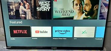 Televizorlar: Ficher Smart TV - Smart TV platforması ilə Netflix, YouTube, Amazon — 3
