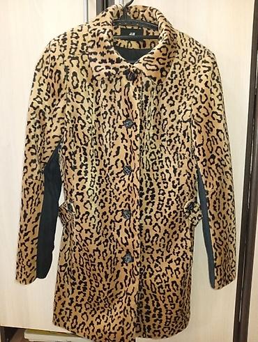 zara teddy kaput: H&M ženski kaput sa animal/lejopard printom - Model: duži kaput — 1