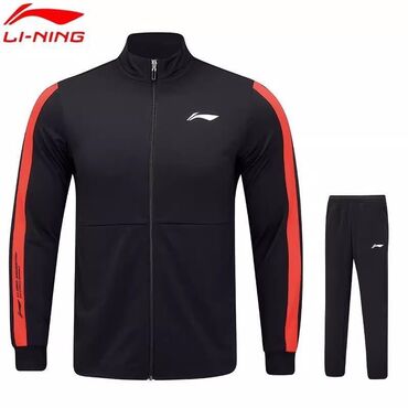 Спортивные костюмы: Мужской спортивный костюм, 2XL (EU 44), Li-Ning, Новый, Платная доставка