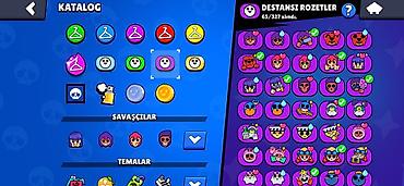 ikona: Brawl Stars hesabı – zəngin kosmetika və kolleksiya Xüsusiyyətlər: - — 6