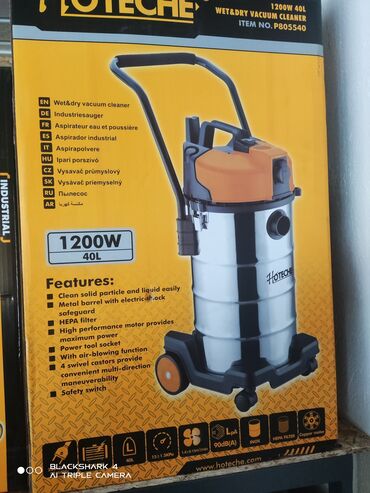 Пылесосы: Пылесос, Строительный, Смешанная, Циклонный фильтр — 2