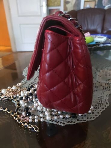 Torbe: Torba za rame, Chanel, Materijal: Koža — 5