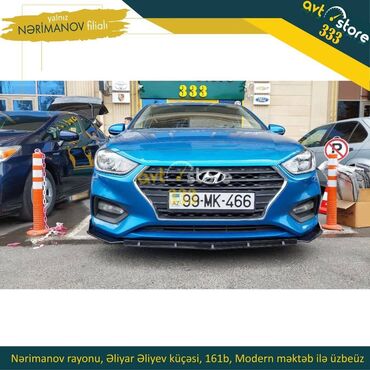 maşın radiatoru: Hyundai Akcent 2017 ön Lip . Nərimanov filialında müştərilərimiz üçün