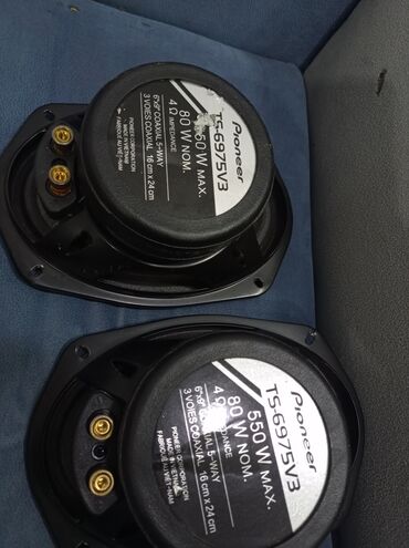 Monitorlar: Pioneer avtomobil səs sistemi dəsti Tərkibi: - 2 ədəd Pioneer 6x9