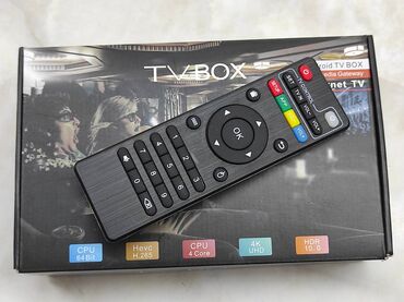 Aksesoari za TV i video: Android TV Box D9 5G – 4K Ultra HD Komplet uključuje: - TV Box D9 — 6