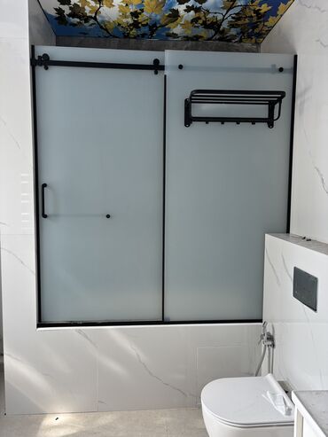 Душевые кабины: Душевые кабины стеклянное ограждение стеклянные двери под ваши размеры — 15