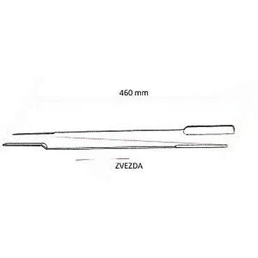 kovane gedore: Nož za kosilicu – dužina 460 mm, spoj sa zvezdastim otvorom Opis: - — 4